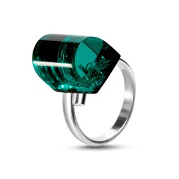Кольцо из Бернита Посеребрение