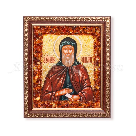 Икона &quot;св.Даниил&quot; с Янтарем купить